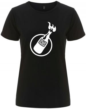 tailliertes Fairtrade T-Shirt: Don't try to break us - we'll explode