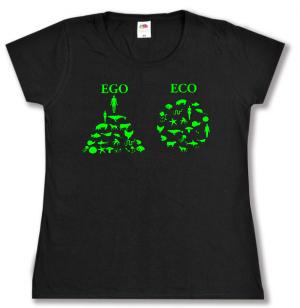 tailliertes T-Shirt: Ego - Eco
