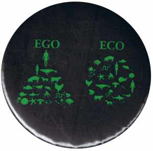 37mm Magnet-Button: Ego - Eco