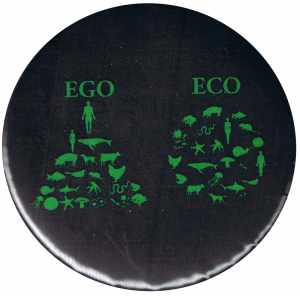 50mm Magnet-Button: Ego - Eco