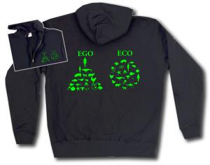 Kapuzen-Jacke: Ego - Eco