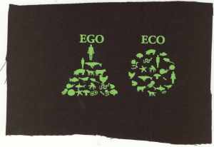 Aufnäher: Ego - Eco
