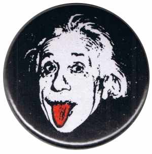 25mm Magnet-Button: Einstein