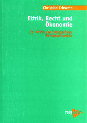 Buch: Ethik, Recht und Ökonomie