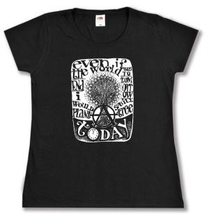 tailliertes T-Shirt: Even if the world was to end tomorrow, I would still plant a tree today