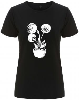 tailliertes Fairtrade T-Shirt: Eyeflower