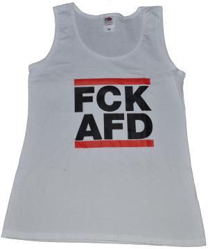tailliertes Tanktop: FCK AFD
