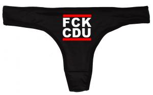 Frauen Stringtanga: FCK CDU