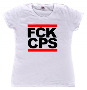 tailliertes T-Shirt: FCK CPS