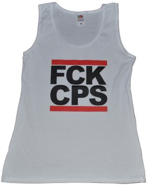 tailliertes Tanktop: FCK CPS