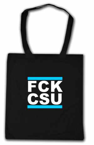 Baumwoll-Tragetasche: FCK CSU