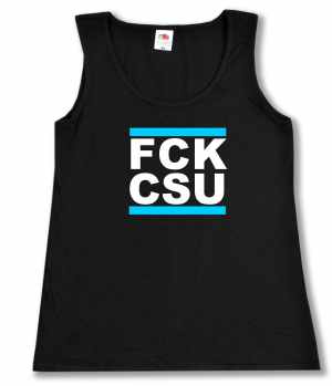 tailliertes Tanktop: FCK CSU
