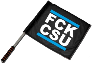 Fahne / Flagge (ca. 40x35cm): FCK CSU