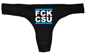 Frauen Stringtanga: FCK CSU