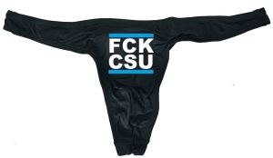 Herren Stringtanga: FCK CSU