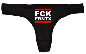 Frauen Stringtanga: FCK FRNTX