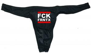 Herren Stringtanga: FCK FRNTX