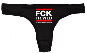 Frauen Stringtanga: FCK FR.WLD