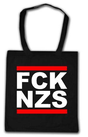 Baumwoll-Tragetasche: FCK NZS