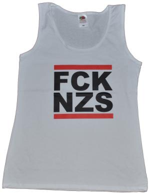 tailliertes Tanktop: FCK NZS