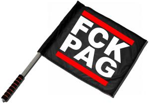 Fahne / Flagge (ca. 40x35cm): FCK PAG