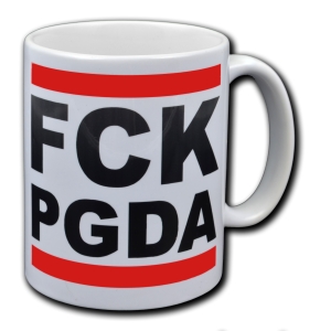 Tasse: FCK PGDA
