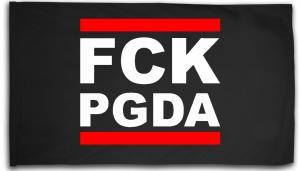 Fahne / Flagge (ca. 150x100cm): FCK PGDA