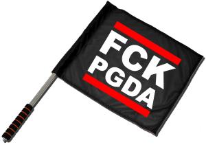 Fahne / Flagge (ca. 40x35cm): FCK PGDA