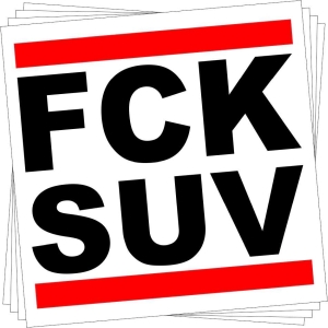 Aufkleber-Paket: FCK SUV