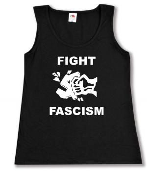 tailliertes Tanktop: Fight Fascism