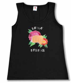 tailliertes Tanktop: fight sexism