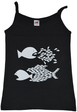 Trägershirt: Fische