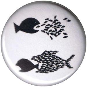 50mm Magnet-Button: Fische