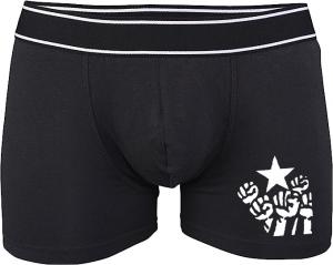 Boxershort: Fist and Star