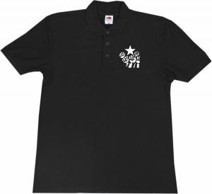 Polo-Shirt: Fist and Star