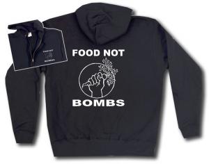 Kapuzen-Jacke: Food Not Bombs