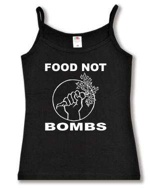 Trägershirt: Food Not Bombs