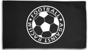 Fahne / Flagge (ca. 150x100cm): Football against racism