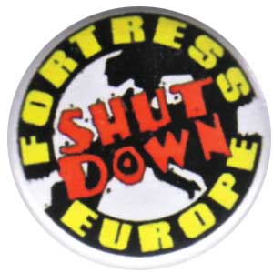 25mm Button: Fortress Europe - Shut down