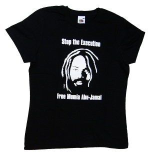 tailliertes T-Shirt: Free Mumia - Stop the Execution