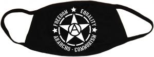Mundmaske: Freedom - Equality - Anarcho - Communism