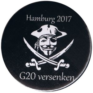 25mm Magnet-Button: G20 versenken