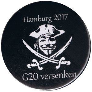 37mm Magnet-Button: G20 versenken