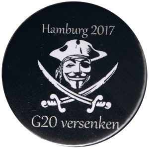 50mm Magnet-Button: G20 versenken