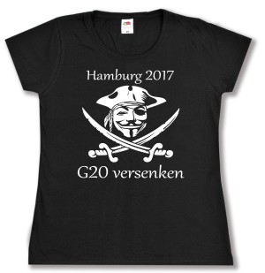 tailliertes T-Shirt: G20 versenken