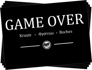 Aufkleber-Paket: Game Over