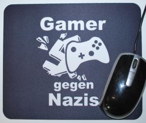 Mousepad: Gamer gegen Nazis
