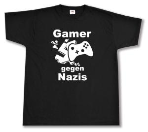 T-Shirt: Gamer gegen Nazis