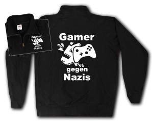 Sweat-Jacket: Gamer gegen Nazis