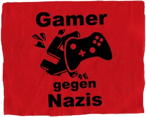 Aufnäher: Gamer gegen Nazis